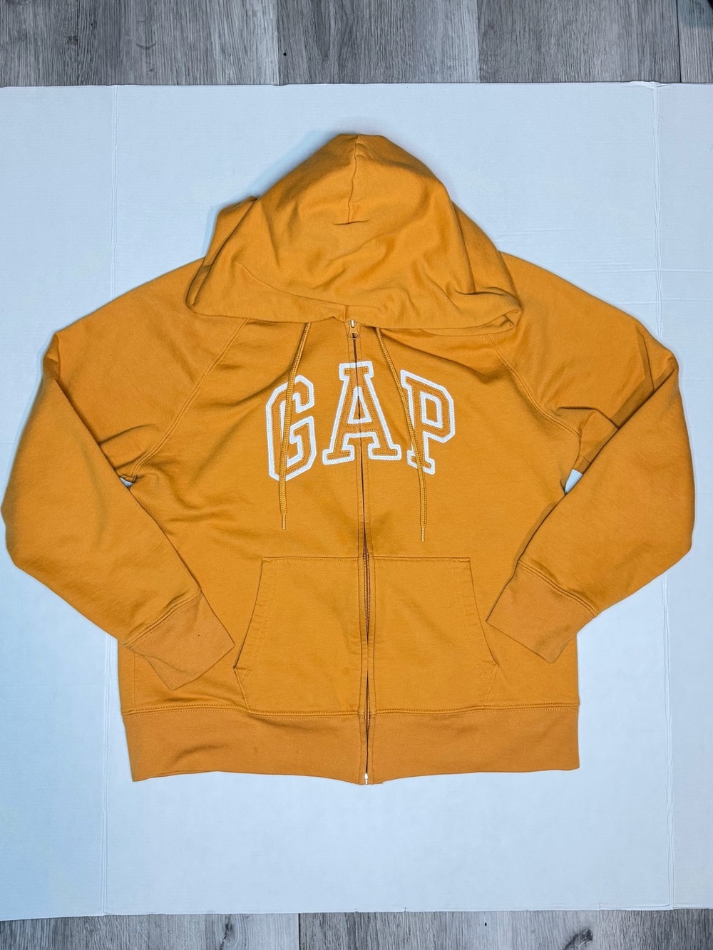 GAP Yellow Full-Zip Hoodie
